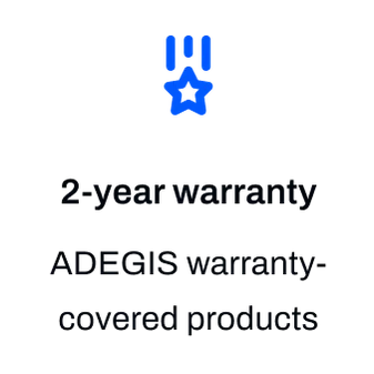 2-year warranty for industrial automation parts - ADEGIS